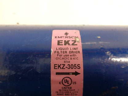 NEW EMERSON EKZ LIQUID LINE FILTER DRIER EKZ-305S W/ DAMAGED END CAP R11TB