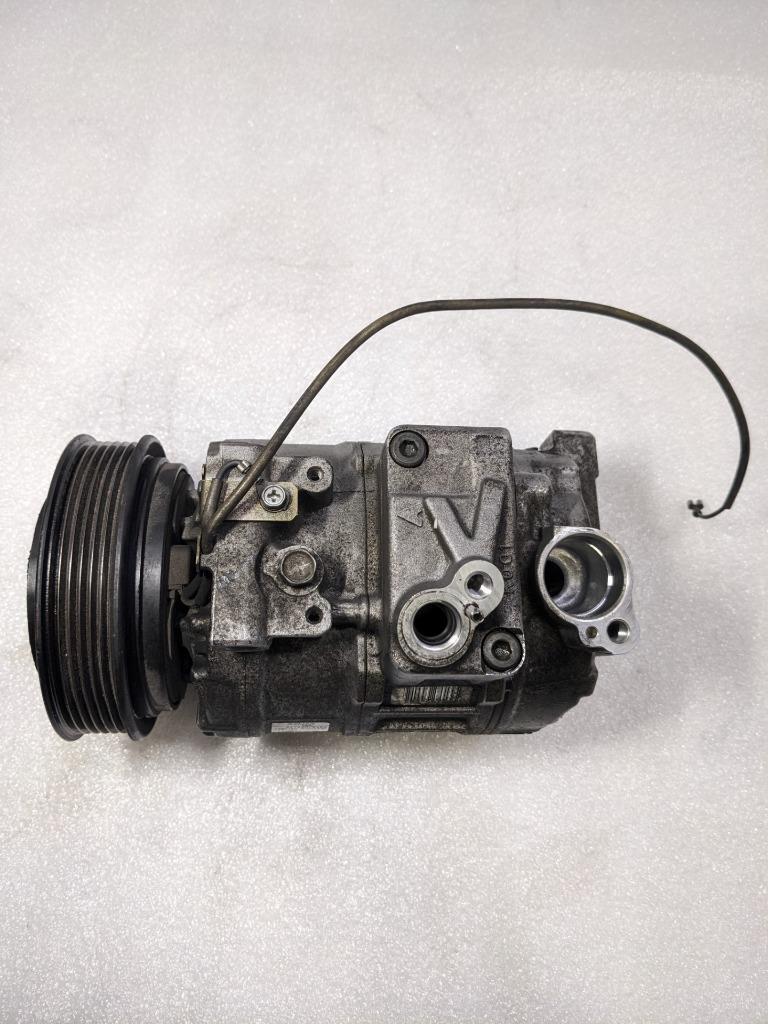 PORSCHE 911 996 BOXSTER DENSO A/C COMPRESSOR W/PIPE 99612601152 USED 996B.G.L.