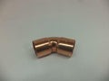 NEW 25 PACK MUELLER 3/4" COPPER FITTING 45 DEGREE ELBOW CxC WB03034 R10TC