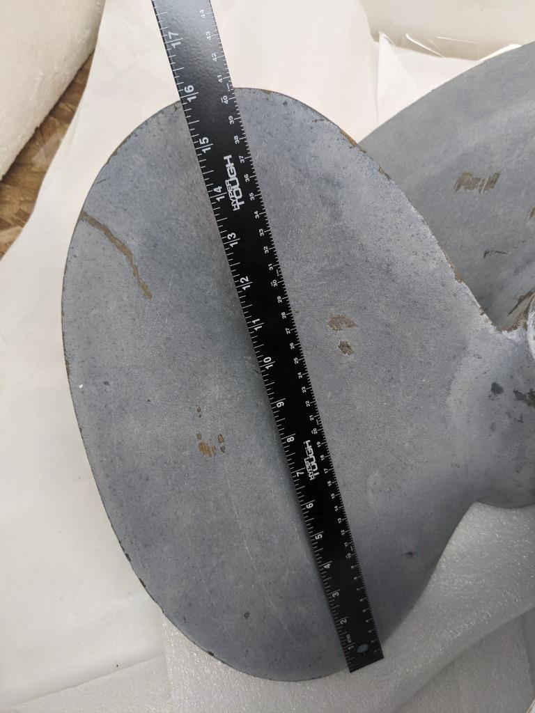 BRASS 28X28X8X16X11 SINGLE 4-WAY BOAT PROPELLER 6768 NEW B2