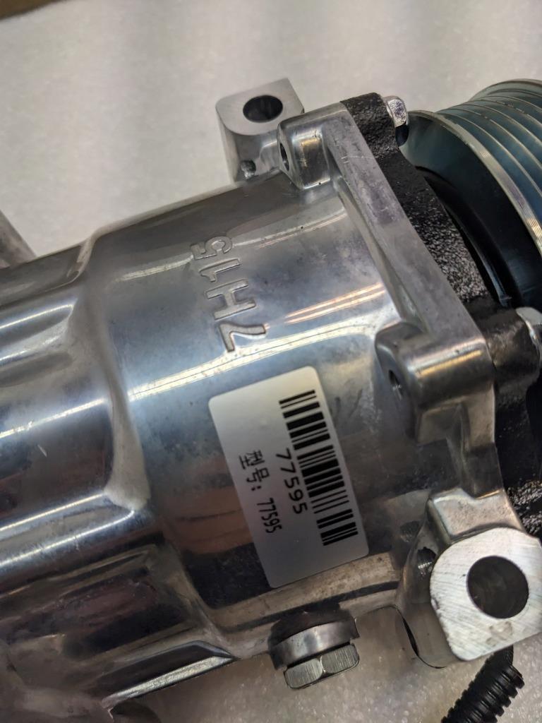 7H15 AC COMPRESSOR 77595 W/ 6 GROOVE CLUTCH FOR PETERBILT KENWORTH TRUCKS NEW R1