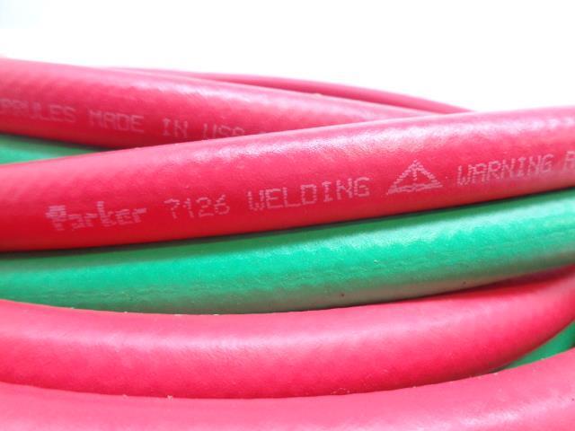 PARKER 7126-381 SIAMEEZ GRADE R TWIN LINE WELDING HOSE NEW R14