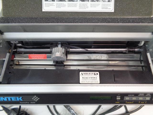 NEW PRINTEK FORMSPRO 4600 SERIES DOT MATRIX PRINTER R32