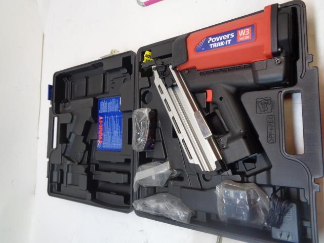 NEW POWERS TRAK IT W3 34CDH WOOD FRAMING GAS NAILER SR