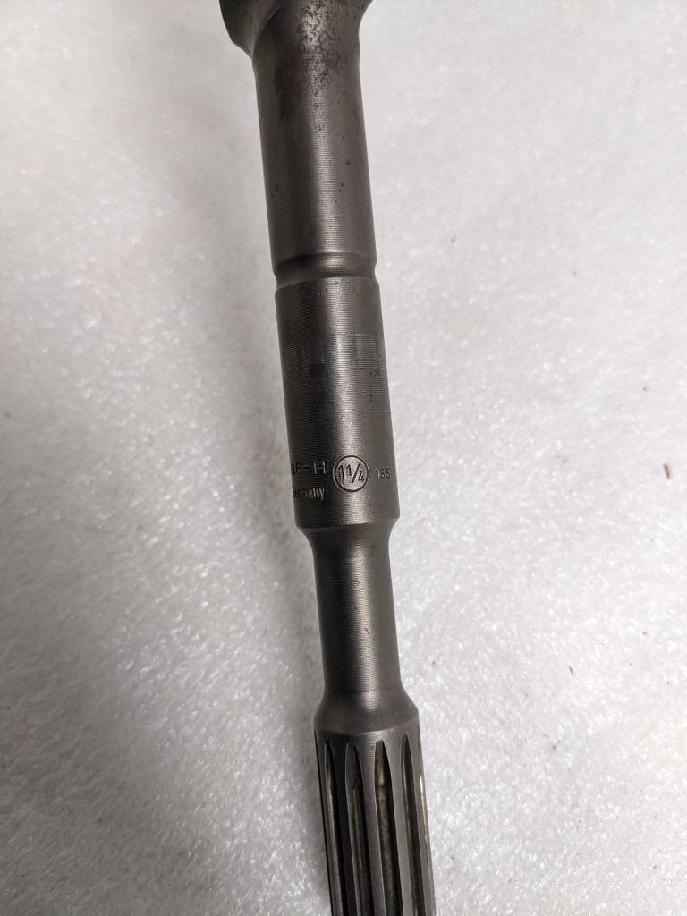 UNBRANDED 1-1/4" X 23" SDS-MAX ROTARY HAMMER BIT CARBIDE 4-CUTTER TIP NEW D0