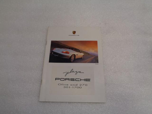 Porsche 911 (993) Boxster (986) Brochure 1996 Edition USED GENUINE R25