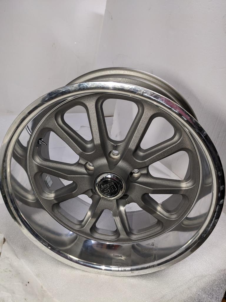 SINGLE US MAG RAMBLER MATTE GUNMETAL WHEEL/RIM 17X8 1002-46H NEW B2