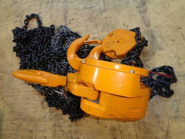 Harrington CF050-20 Chain Hoist 10,000lb cap 20ft lift MG1