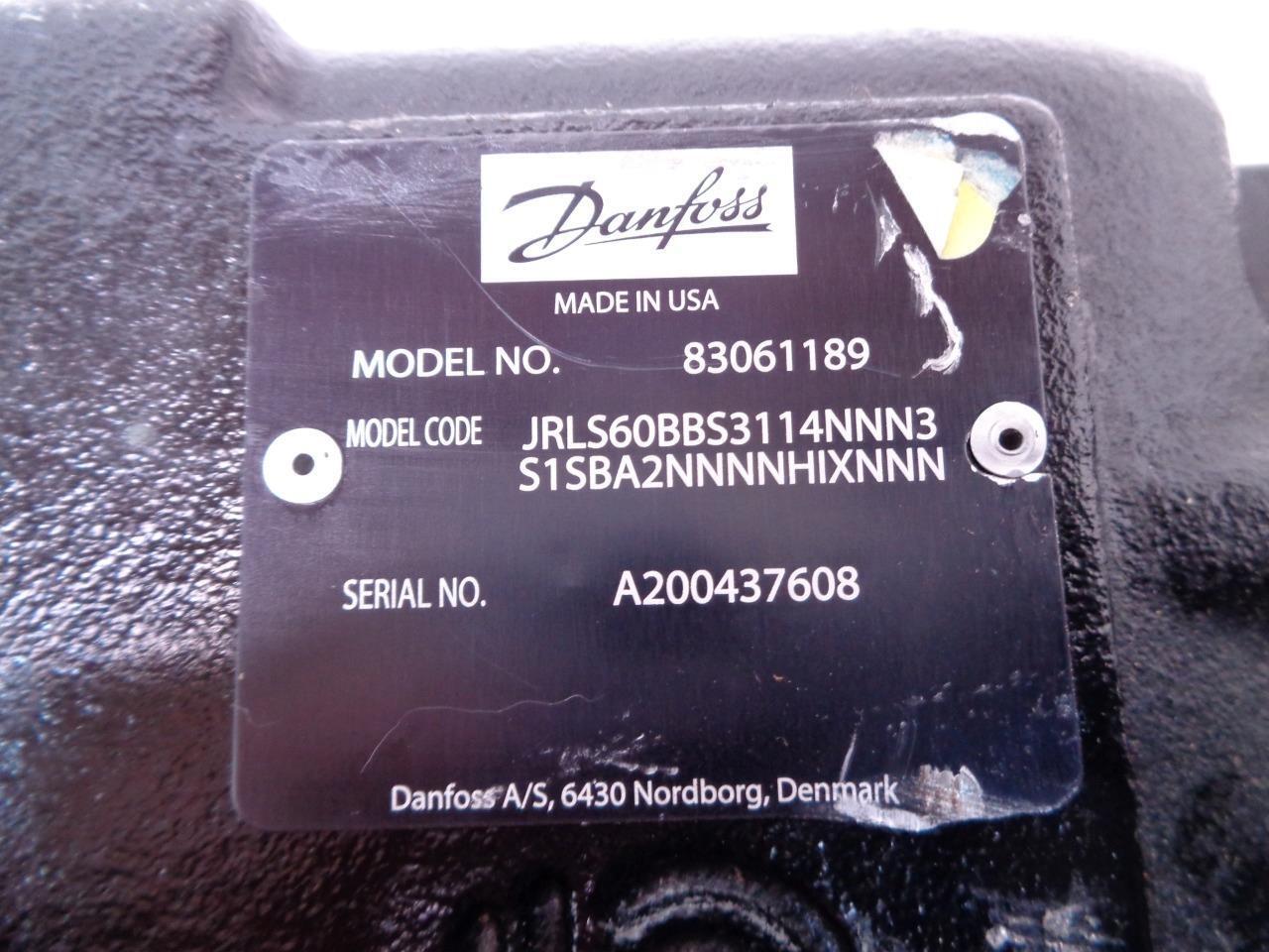 SAUER DANFOSS 83061189 HYDRAULIC BLOCK VALVE PUMP J2