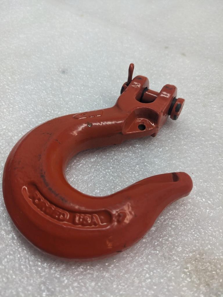 CM G63/G70 ALLOY CLEVIS SLIP HOOK WITHOUT LATCH/ORANGE NEW R29