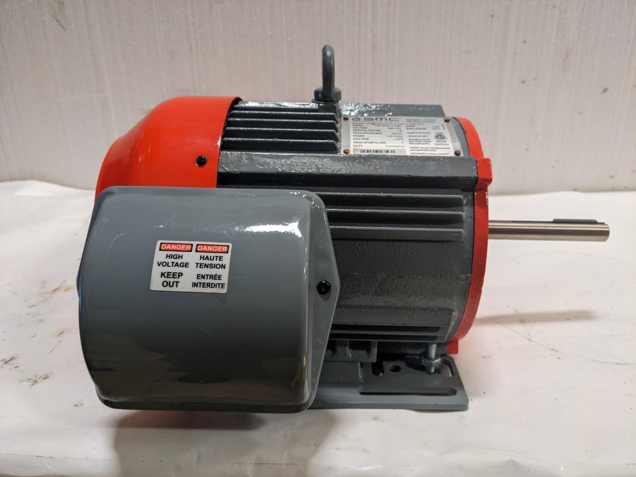 SMC Motor 1-3HP @1800RPM F Insulated 92% Efficient V01-0300-4-D00 NEW BSRG2