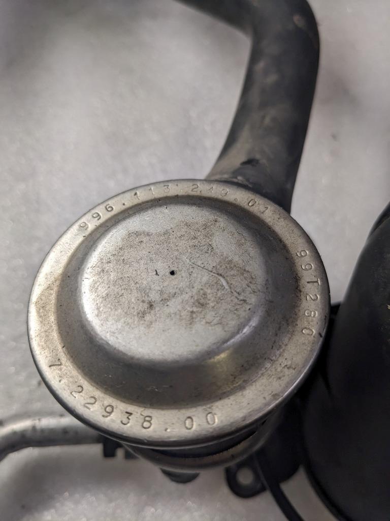 PORSCHE 911/996 VALVE VACUUM RESERVOIR PUMP 996113131R  USED 996BGL