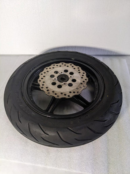 KAWASAKI F-0633 FRONT WHEEL 12XMT2.5 & 100/90-12 49J TIRE FOR Z125 PRO NEW KSLR