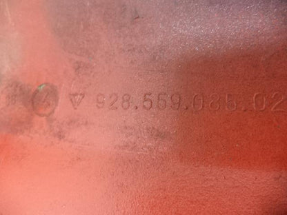 USED GENUINE PORSCHE ROCKER PANEL 928 559 085 02 DRIVER SIDE RED R20