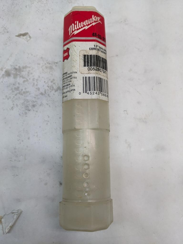 MILWAUKEE SDS-MAX 12" SDS MAX SHANK DRILL BIT ADAPTER 48-03-3561 NEW