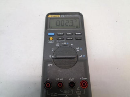 USED FLUKE 87 III TRUE RMS MULTIMETER 1000V-AC TEST EQUIPMENT R6