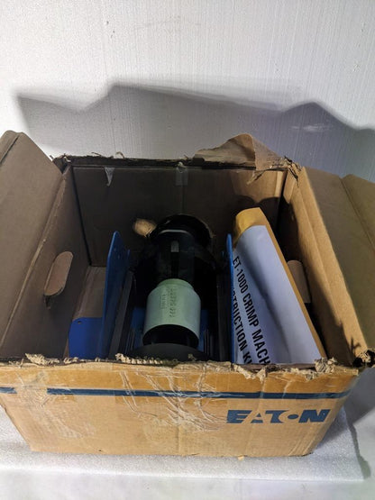 EATON ET1000-001 AEROQUIP PORTABLE HYDRAULIC CRIMPING MACHINE NO PUMP NEW R30