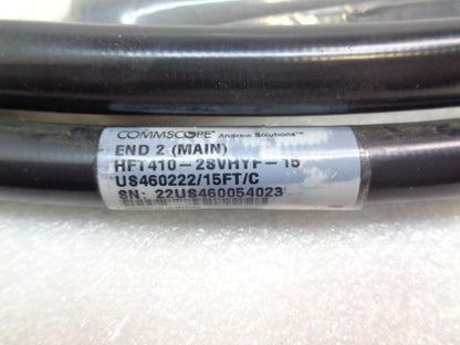 COMMSCOPE HFT410-2SVHYF-15' 6-OVP FIBER OPTIC CABLE NEW H1