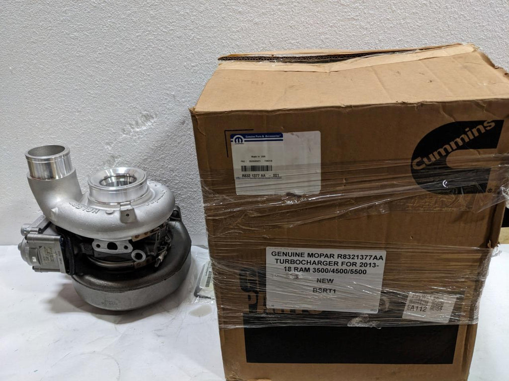 GENUINE MOPAR R8321377AA TURBOCHARGER FOR 2013-18 RAM 3500/4500/5500 NEW BSRT1