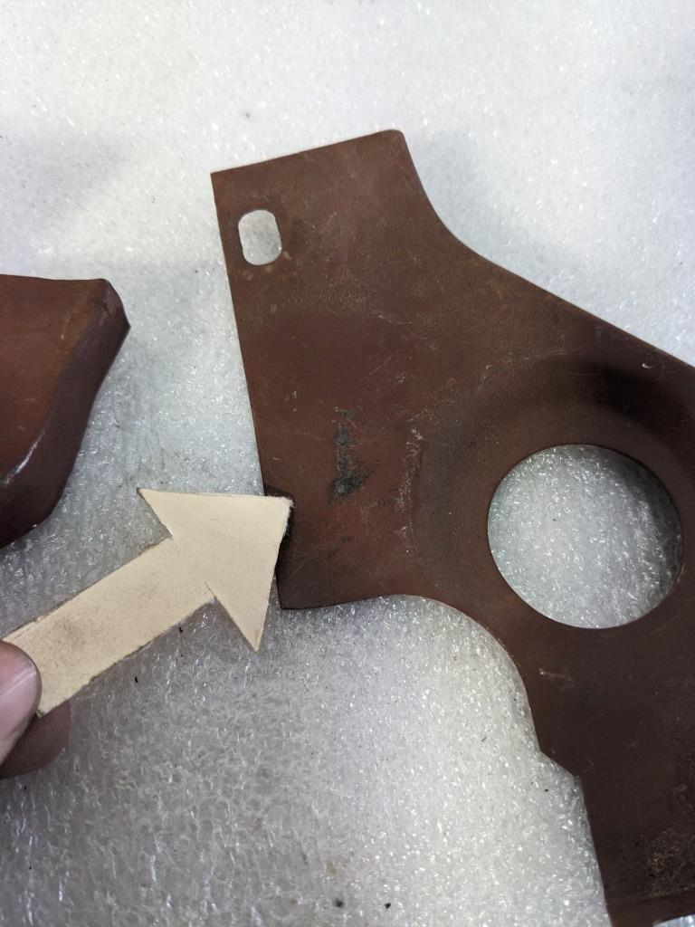 PORSCHE 53906555 SIDE SHEETMETAL COVER SET FOR PORSCHE 356C/356SC/912 NEW R24T4