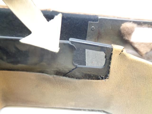 PORSCHE 99355547700 DOOR PANEL POCKET DRIVER SIDE FOR 95-98 911 993 USED R21