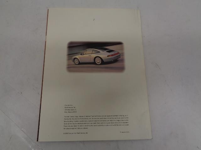 Porsche 911 (993) Brochure 1995 Edition USED GENUINE R25