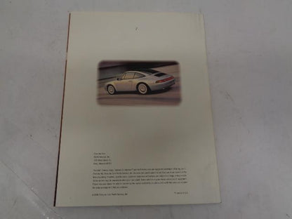 Porsche 911 (993) Brochure 1995 Edition USED GENUINE R25