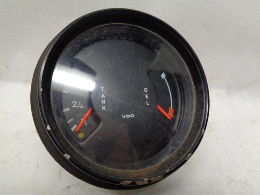 Porsche 911/930 Fuel Oil Gauge 911 641 202 29 (74-89) USED VDO GENUINE R25T7
