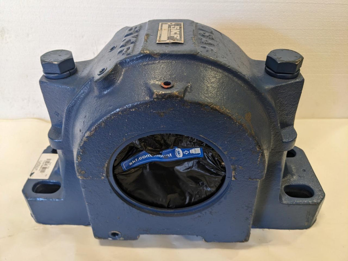 NEW SKF SAF 322 PILLOW BLOCK HOUSING CAST IRON 4 BOLT BASE SPLIT BLOCK BSRG4
