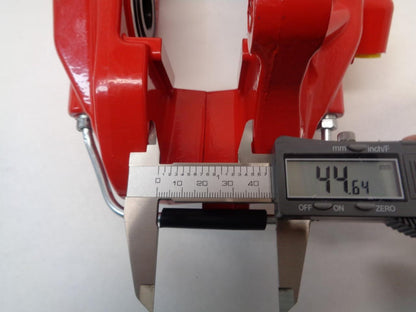 NEW POWERSTOP 4 PISTON RED POWDERCOAT BRAKE CALIPER 20.3212.02 | 20.8658.00  R5