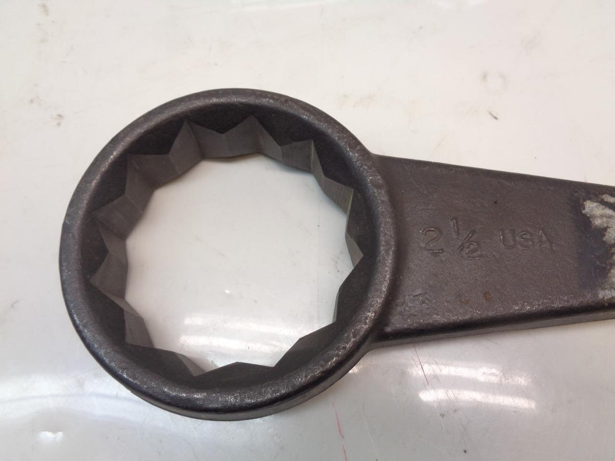 NEW MARTIN TOOLS 3-3/4 12PT STRAIGHT STRIKING WRENCH BLACK OXIDE 1819B R22T7