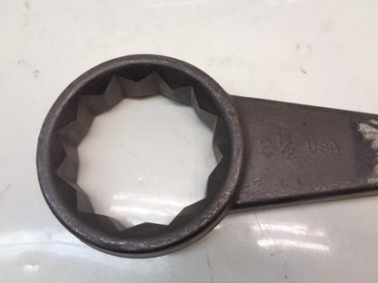 NEW MARTIN TOOLS 3-3/4 12PT STRAIGHT STRIKING WRENCH BLACK OXIDE 1819B R22T7