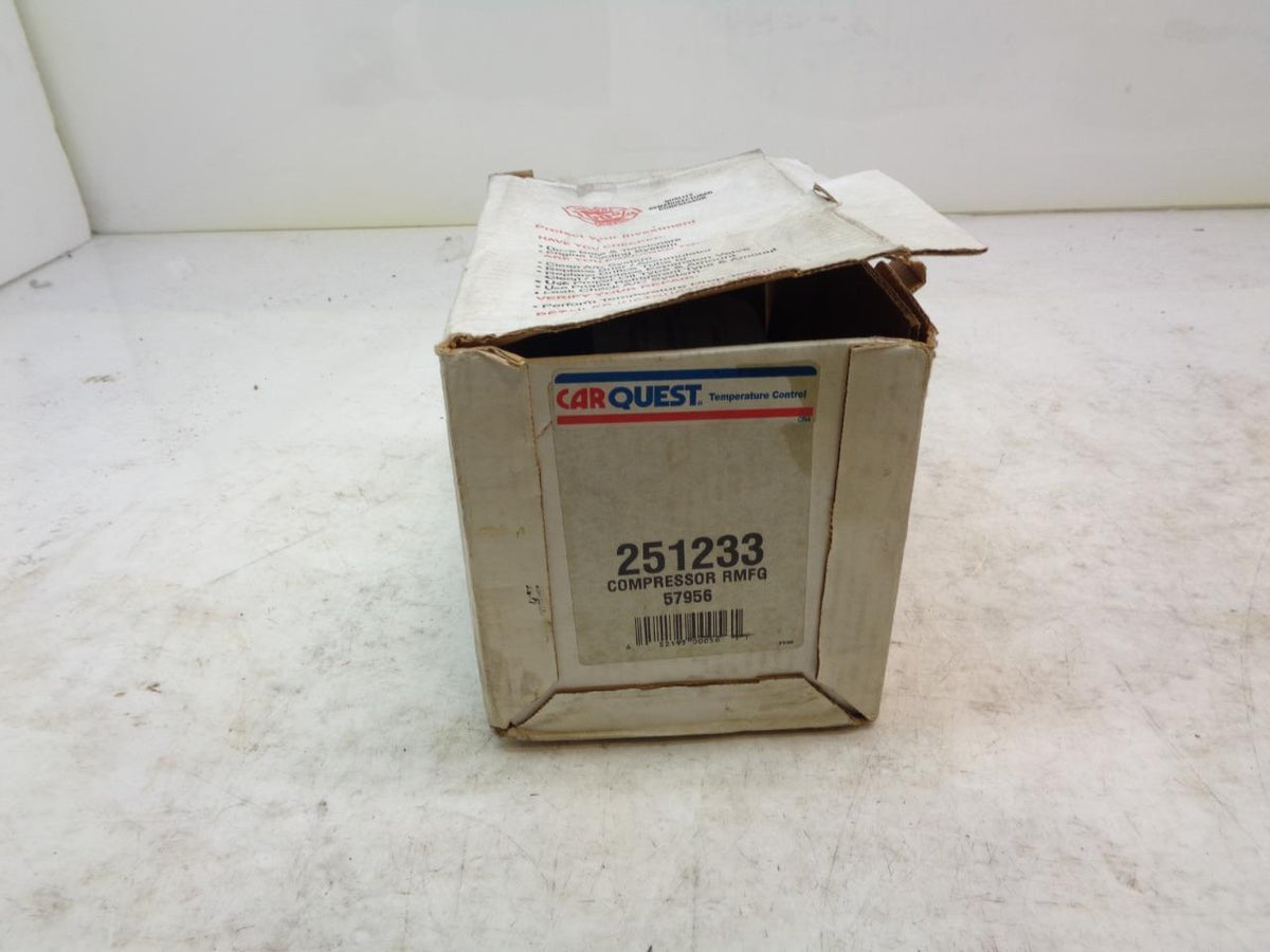REMAN CARQUEST 251233 AC COMPRESSOR 1985-02 ACURA, CADILLAC, ISUZU R1