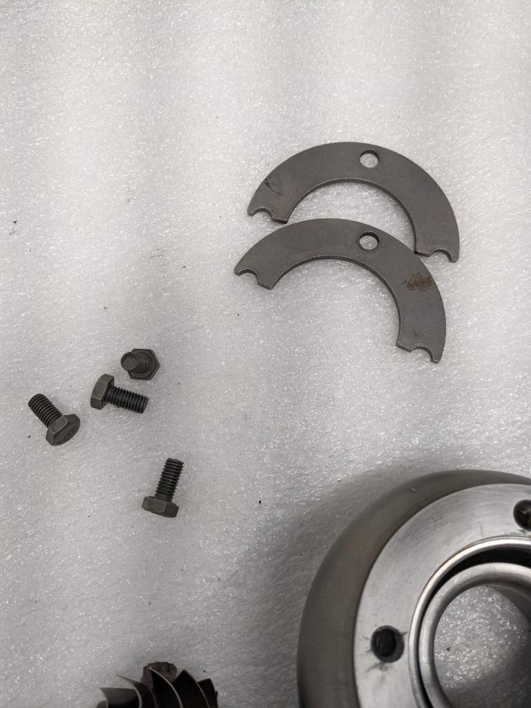 DISASEMBLED TURBO ENGINE FROM MILITARY AIRCRAFT 21945, UPA45040-2 NEW E2