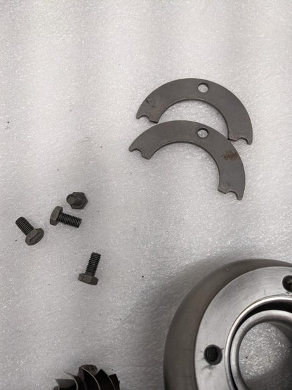 DISASEMBLED TURBO ENGINE FROM MILITARY AIRCRAFT 21945, UPA45040-2 NEW E2