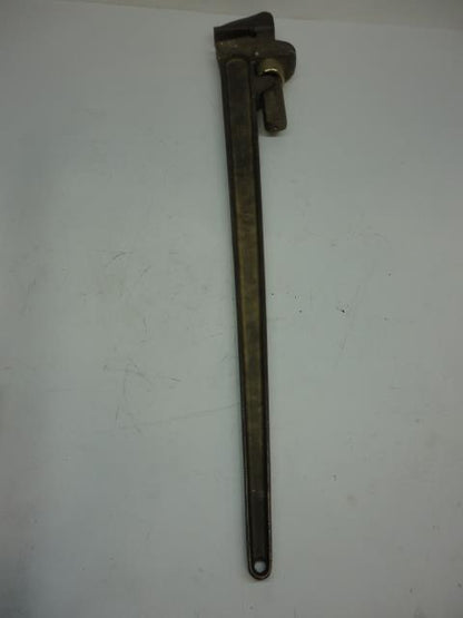 NEW AMPCO SAFETY TOOLS W-216 NON-SPARKING/MAGNETIC 48" BRONZE PIPE WRENCH