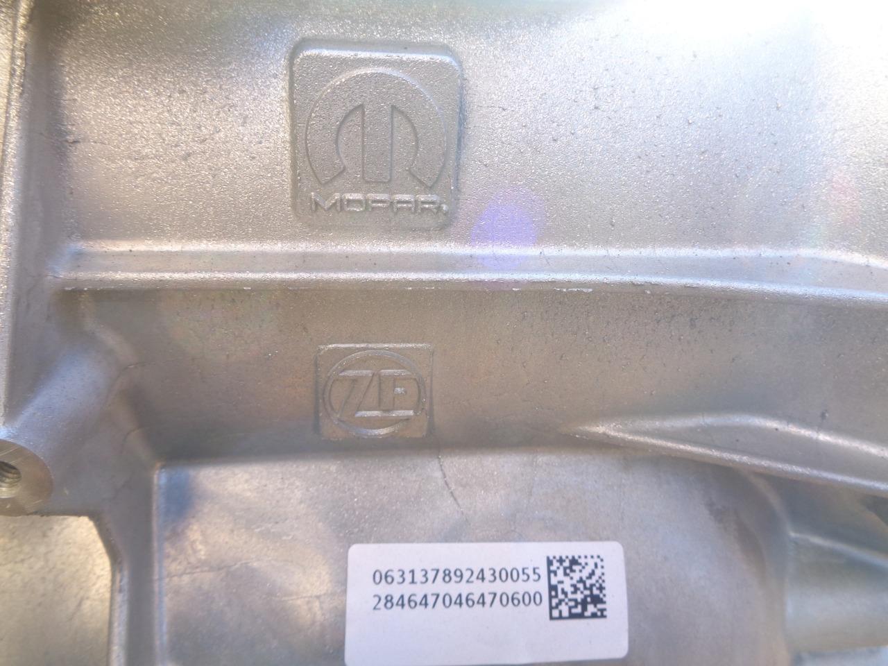 GENUINE MOPAR ZF ALFA ROMEO 2017-22 STELVIO/GIULIA AWD AUTO TRANS GA8HP50Z