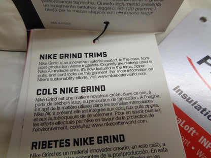 NEW WOMENS NIKE TRAINING JACKET WHITE SIZE XS 485937 SR