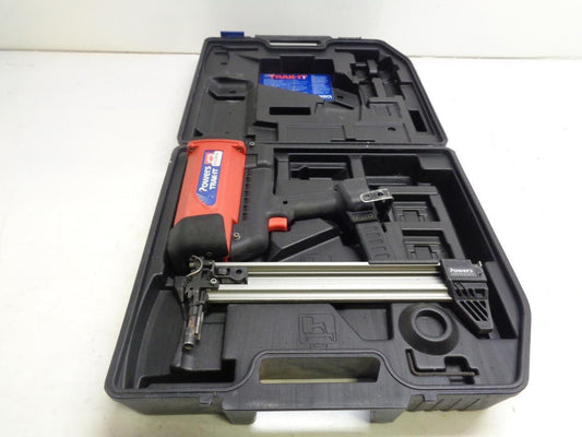 USED RED POWERS TRAK IT GAS NAILER C3 55011 NAILER ONLY BSR35