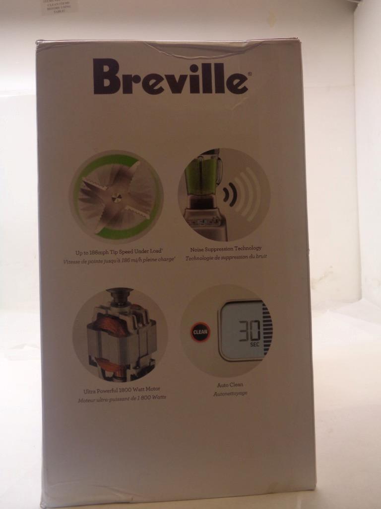 NEW BREVILLE SUPER Q DAMSON BLUE BLENDER BBL920DB1BUS1 SR