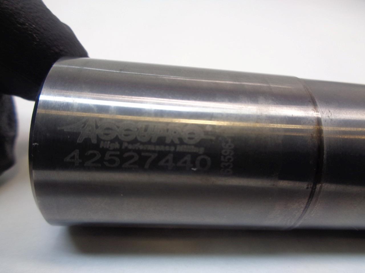 ACCUPRO 42527440 1-1/4x1-1/4x5x7-1/2 7 FLUTE 38° SQUARE CARBIDE END MILL R22T8