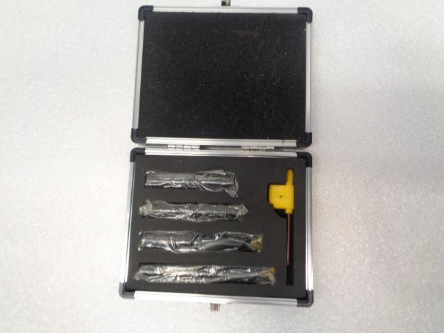 ACCUSIZE 4PCS/SET 90 DEG 1/2" INDEXABLE INSERT BORING BAR SET WITH 2627-9104 R22