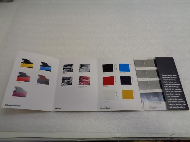 Porsche Color Brochure 1993 Edition 911 928 968 USED GENUINE WVK 127 421 94 R25