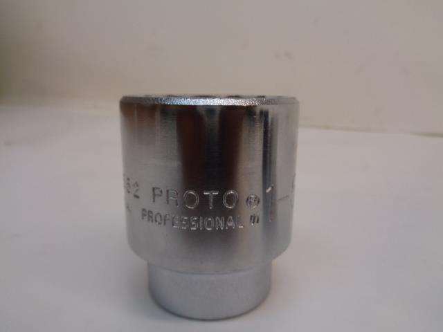 STANLEY PROTO 8 PIECE SOCKET SET 12PT. 3/4 IN DRIVE 1-5/8 IN. - 15/16 IN. R22T5