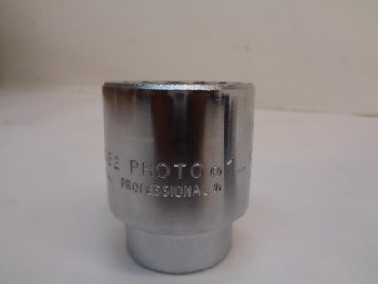 STANLEY PROTO 8 PIECE SOCKET SET 12PT. 3/4 IN DRIVE 1-5/8 IN. - 15/16 IN. R22T5