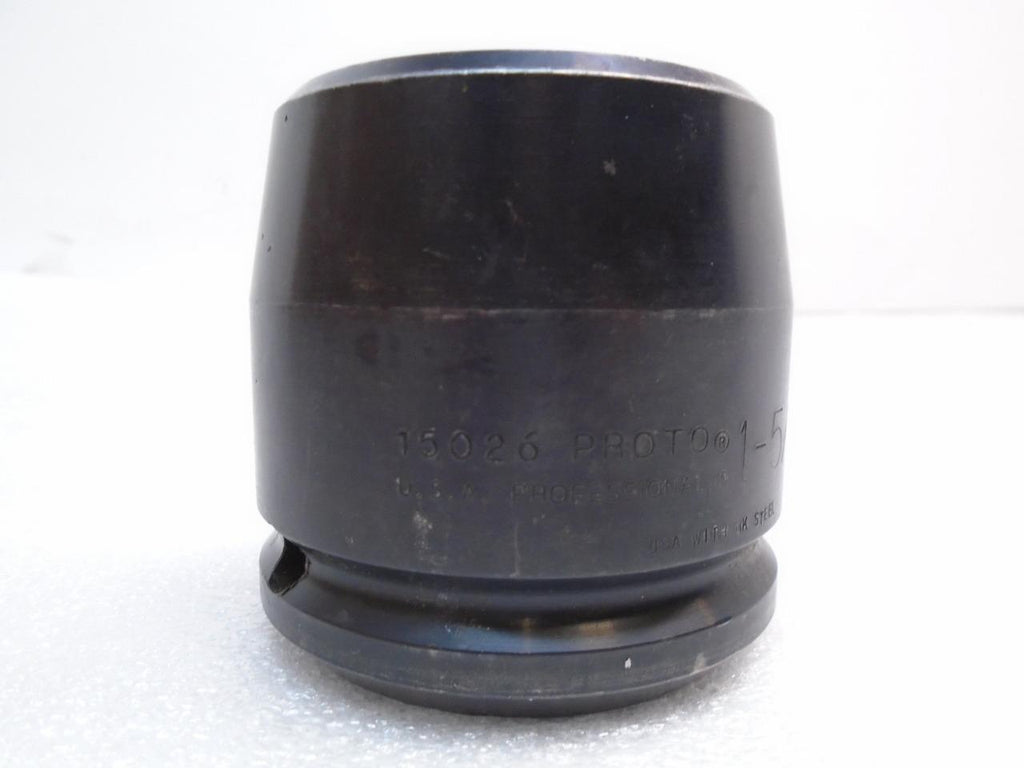 NEW STANLEY PROTO 15026 1-1/2" DR IMPACT SOCKET 1-5/8 IN. 6 PT. R22
