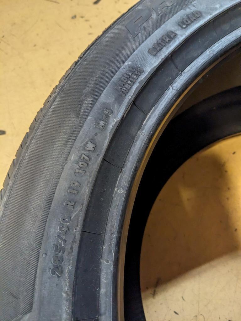 CONTINENTAL PROCONTACT RX T1 CONTISILENT P 285 40 19 107W XL TIRE 15577860000