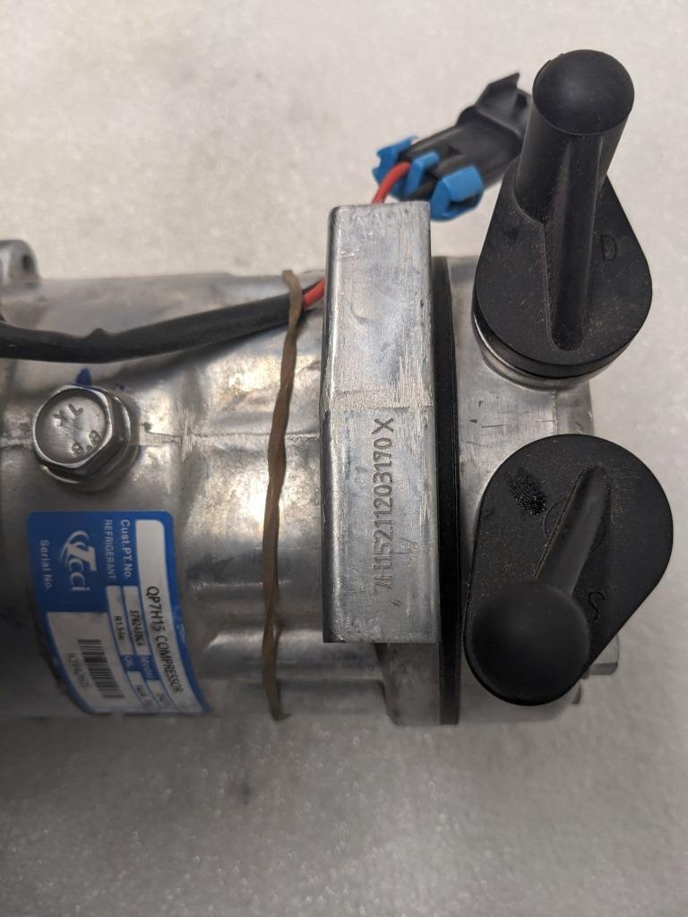 TCCI 3792438C4 A/C COMPRESSOR QP7H15 MODEL QP42775 PAG46 300CC NEW R1