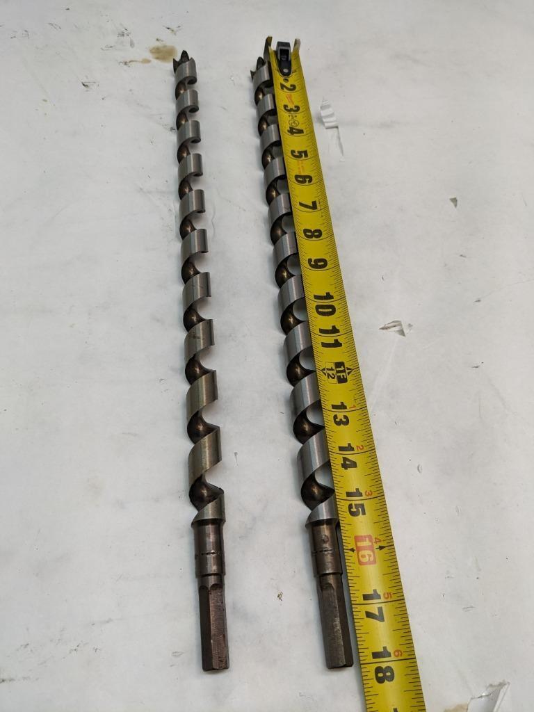 2 GREENLEE NAIL EATER DRILL BITS 66PT-3/4 18 INCHES 457MM 3/4 19MM NEW D0