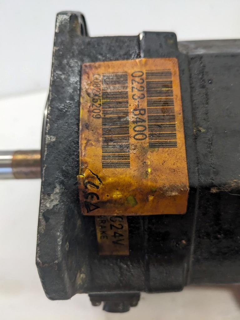 Fanuc αiF 4/4000 AC Servo Motor A06B-0223-B400 4000 RPM 138V 6.4A 267Hz BSRG6